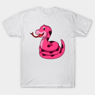 Snake Pink T-Shirt